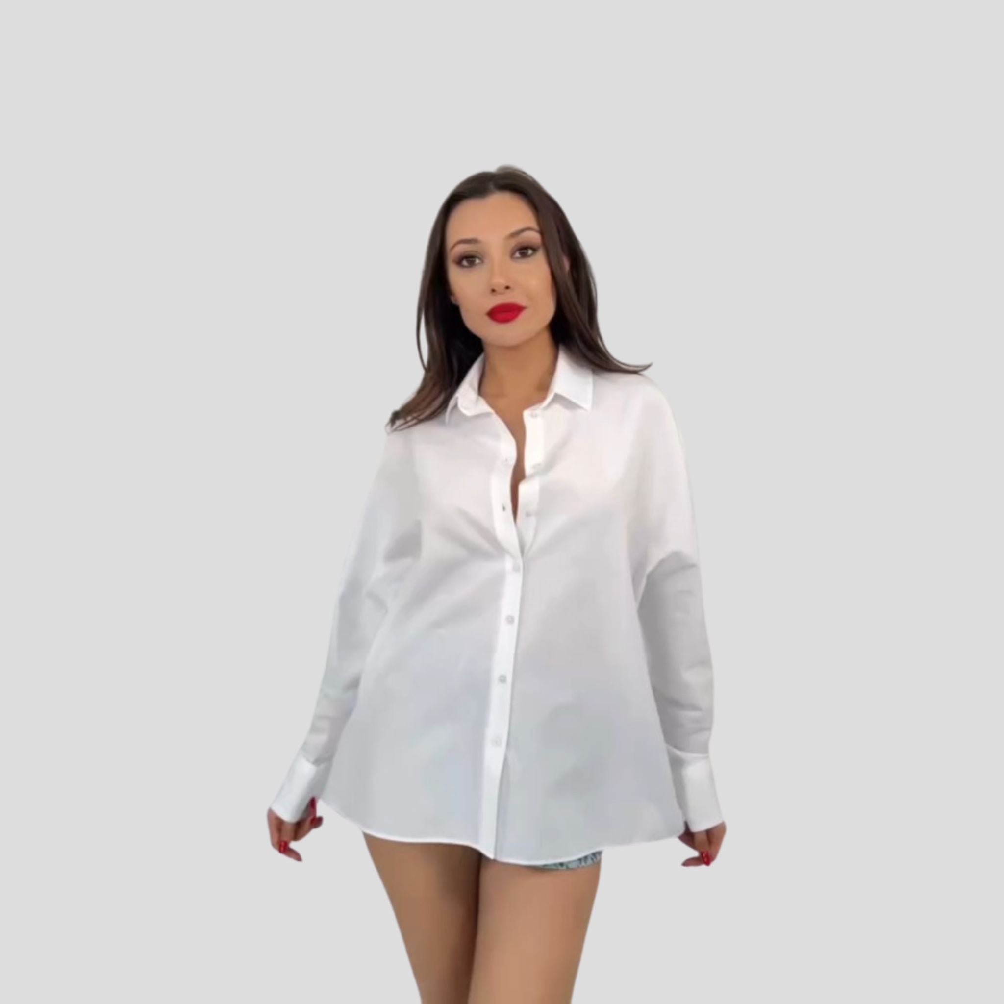 Le chemisier qui va avec tout — élégant, confortable, oversize 🤍